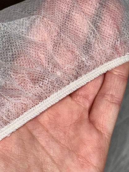 Polyguardz Disposable Fitted Bed Sheets 74" x 32" - 100 Count Pack